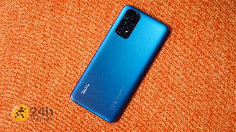 Redmi Note 11S có thiết kế khung viền phẳng cùng nhiều màu sắc trẻ trung