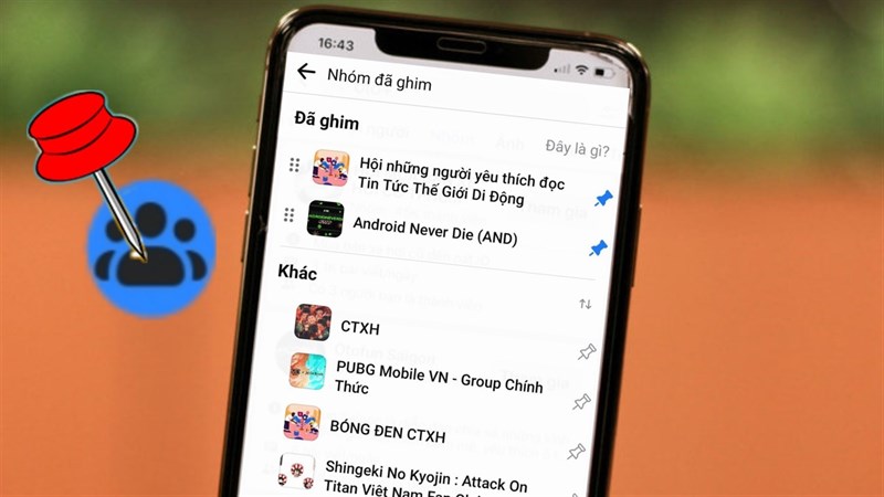Cách ghim những nhóm quan trọng trên Facebook Cách ghim những nhóm quan trọng trên Facebook