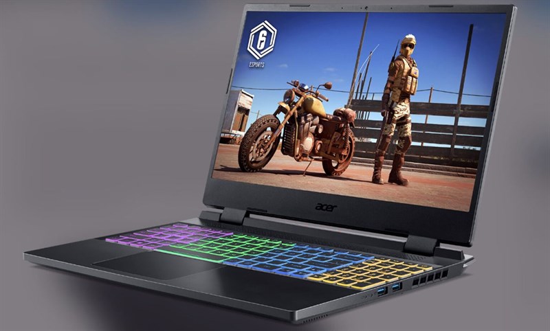 Màn hình của máy sở hữu tần số quét 144 Hz