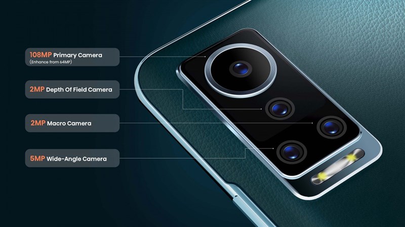 Mẫu smartphone có thiết kế mặt lưng da ra mắt cùng camera selfie kép Mẫu smartphone có thiết kế mặt lưng da ra mắt cùng camera selfie kép