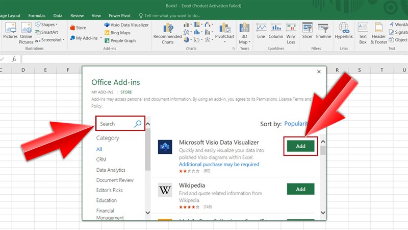 Hướng dẫn cách thêm tiện ích bổ trợ Add-ins vào Excel Hướng dẫn cách thêm tiện ích bổ trợ Add-ins vào Excel