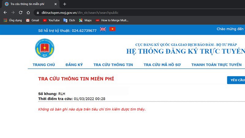 Cách tra cứu vi phạm an toàn giao thông của chủ xe cũ