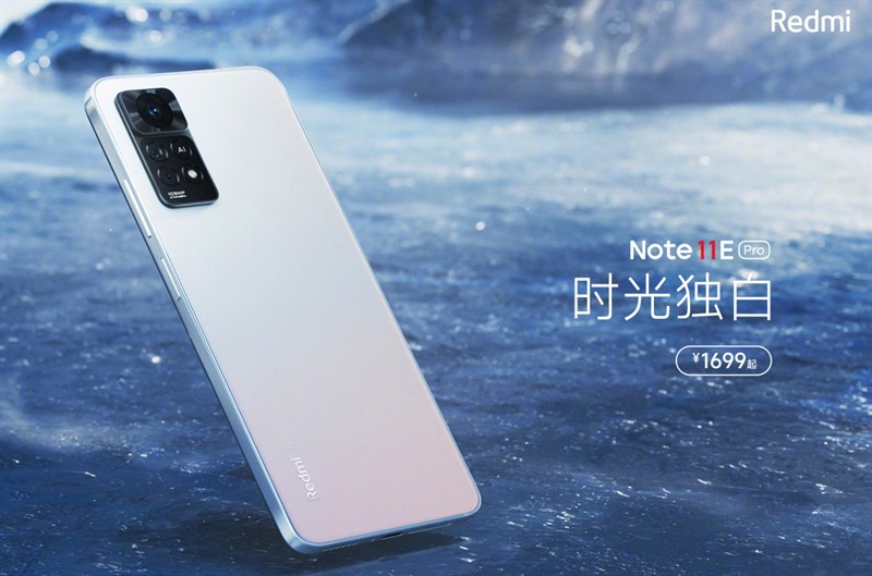 Cảm biến vân tay trên Redmi Note 11E Pro được tích hợp vào phím nguồn ở bên khung cạnh phải