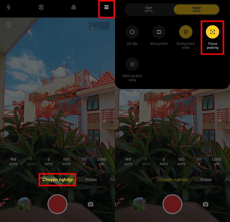 Cách bật Focus Peaking trên Xiaomi Redmi Note 11 Pro