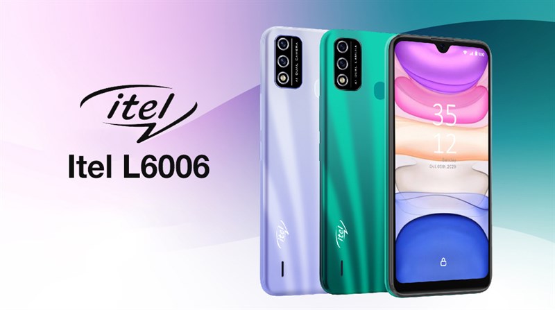 Itel L6006 mang thiết kế tinh giản