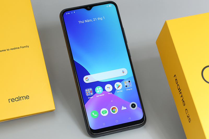 Realme C25 cũng không kém cạnh Realme C25s