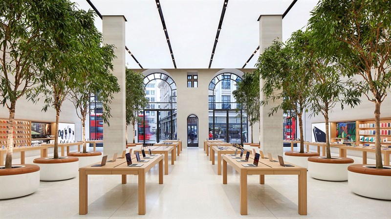 Một góc Apple Store vô cùng đẳng cấp tại Anh