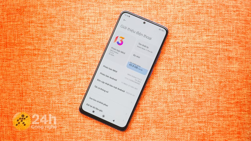 Redmi Note 11 Pro 5G có cấu hình ngon với chip Snapdragon 695