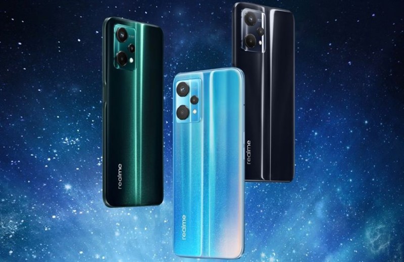 Realme V25 5G có ba phiên bản màu sắc Realme V25 5G có ba phiên bản màu sắc