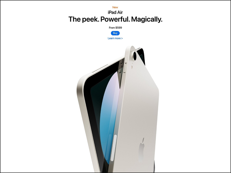Hình ảnh thiết kế của iPad Air 5 được chia sẻ bởi nhà thiết kế Volodymyr. Nguồn: NotebookCheck. Hình ảnh thiết kế của iPad Air 5 được chia sẻ bởi nhà thiết kế Volodymyr. Nguồn: NotebookCheck.
