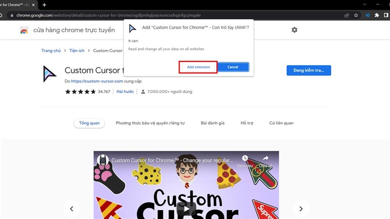 Cách thay đổi hình dạng con trỏ chuột trong Chrome Cách thay đổi hình dạng con trỏ chuột trong Chrome