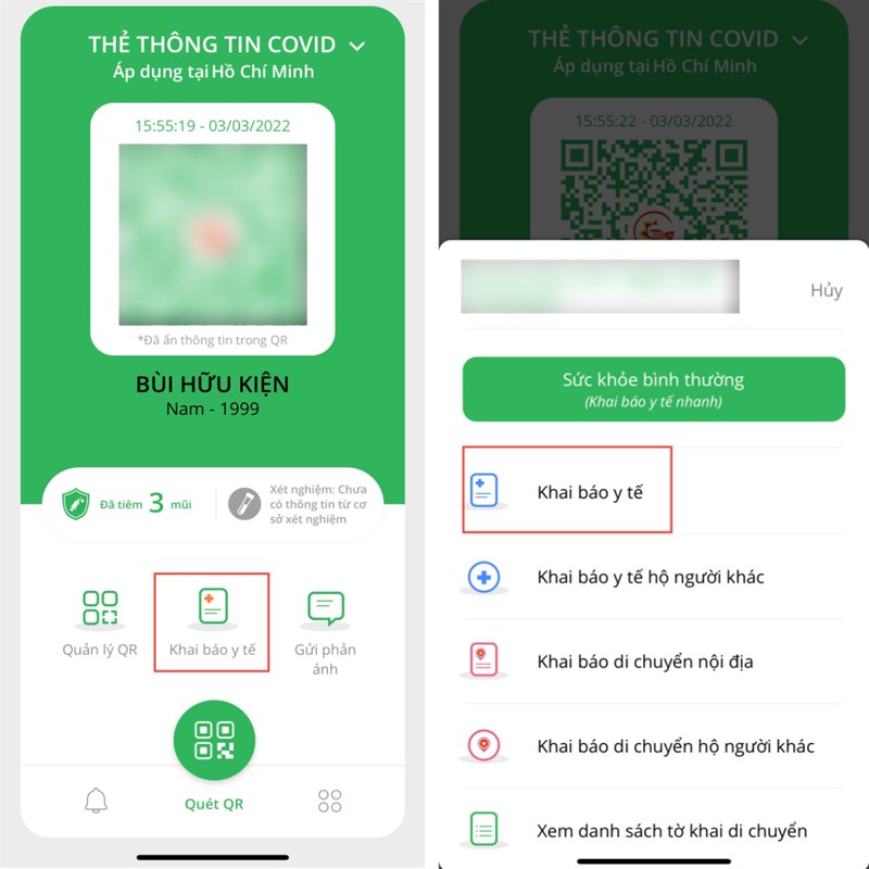 Cách khai báo F0 online Cách khai báo F0 online