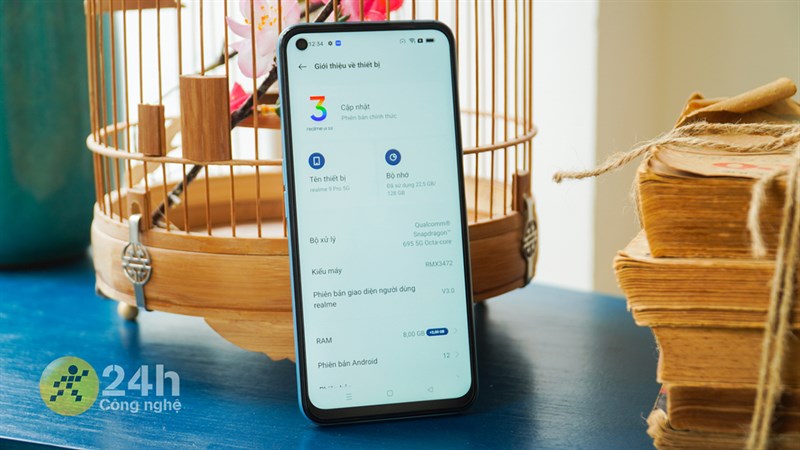 Realme 9 Pro 5G có hiệu năng tốt với con chip Snapdragon 695