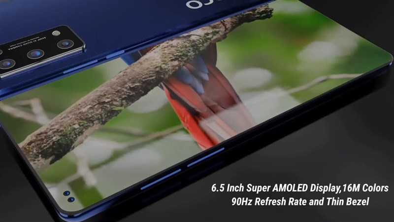 POCO X5 Pro được trang bị màn hình tràn viền kích thước 6.5 inch POCO X5 Pro được trang bị màn hình tràn viền kích thước 6.5 inch