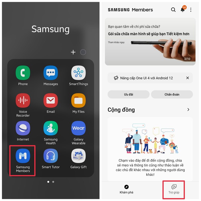 cách kiểm tra tình trạng điện thoại samsung 