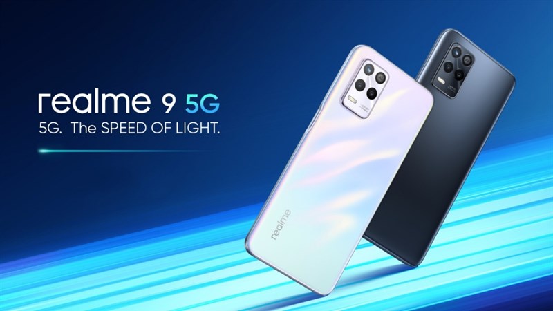 Realme 9 5G ra mắt: Thiết kế mới Ripple Holographic, màn hình 90Hz, công nghệ chơi game của MediaTek kèm giá bình dân