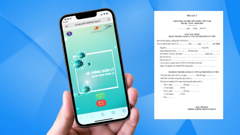 Cách đăng ký online lấy giấy chứng nhận F0 khỏi bệnh tại TPHCM Cách đăng ký online lấy giấy chứng nhận F0 khỏi bệnh tại TPHCM