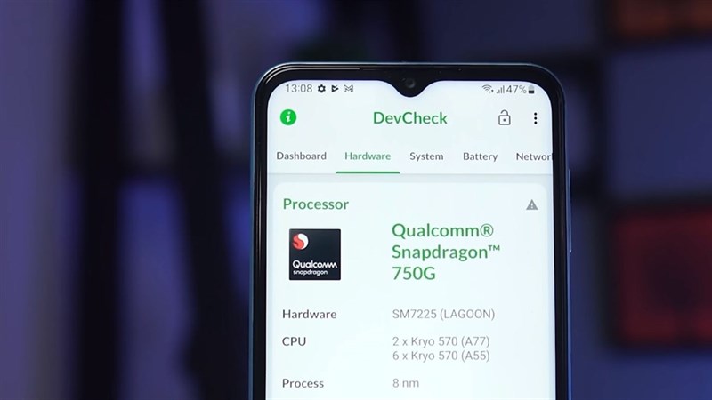 Cấu hình Galaxy F23 5G với chip Snapdragon 750G Cấu hình Galaxy F23 5G với chip Snapdragon 750G