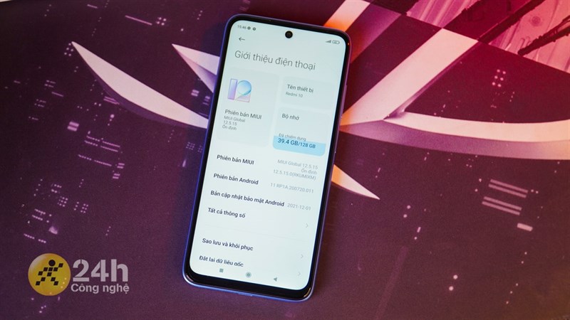 Redmi 10 có thông số cấu hình cực ngon so với mức giá ở thời điểm hiện tại. Redmi 10 có thông số cấu hình cực ngon so với mức giá ở thời điểm hiện tại.