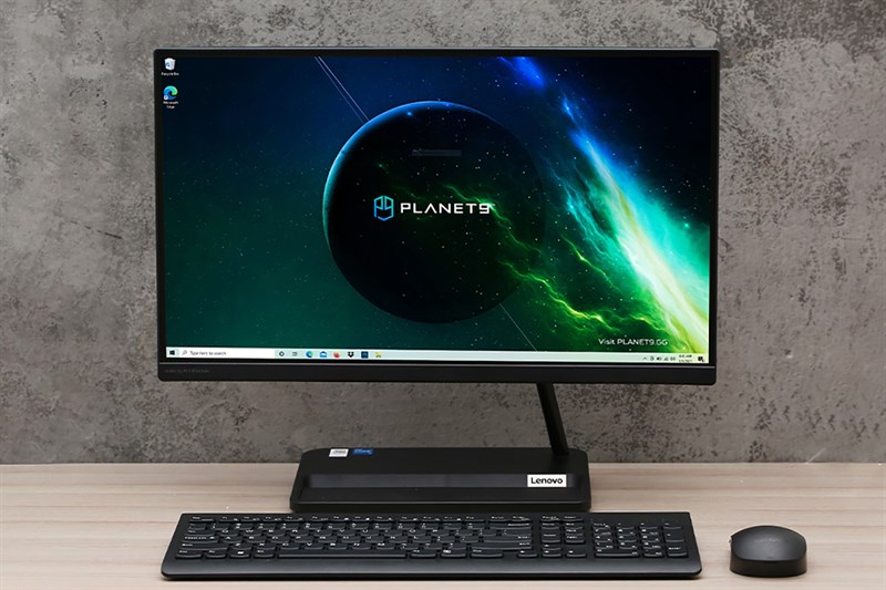 Lenovo IdeaCentre AIO 3 24ITL6 lắp đặt gọn gàng