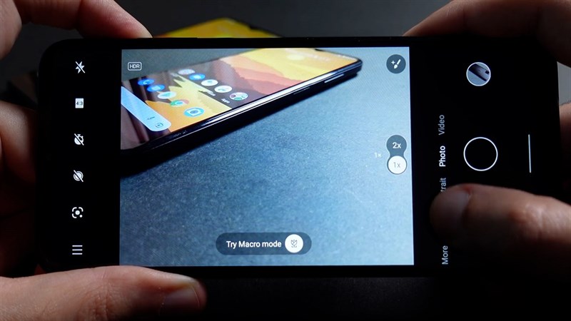 Giao diện ứng dụng camera trên Nokia G11 Giao diện ứng dụng camera trên Nokia G11