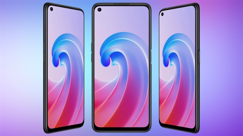 OPPO A96 4G sở hữu màn hình đục lỗ