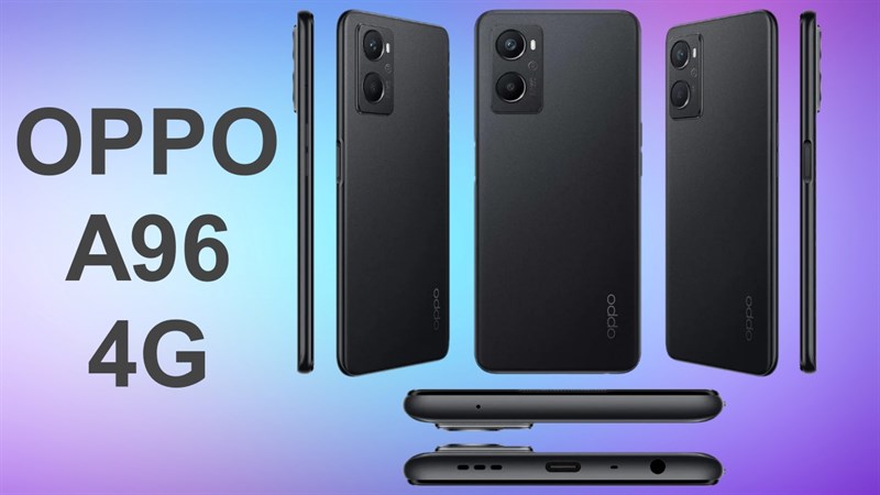 OPPO A96 4G lộ thiết kế, cấu hình và giá bán tốt: Màn hình 90Hz, chip Snapdragon mới, sạc nhanh tới 33W