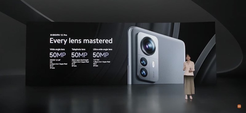 Hệ thống camera của Xiaomi 12 Pro Hệ thống camera của Xiaomi 12 Pro