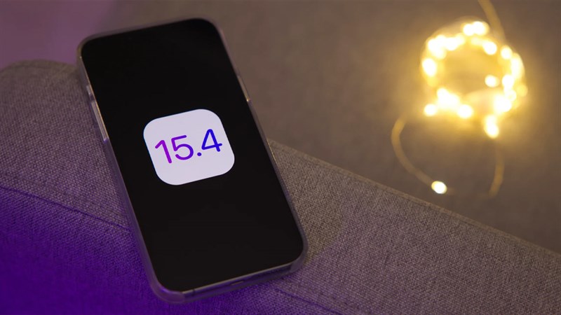 iOS 15.4 chính thức được phát hành