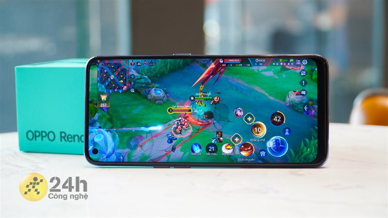 OPPO Reno7 5G chơi Liên Quân Mobile