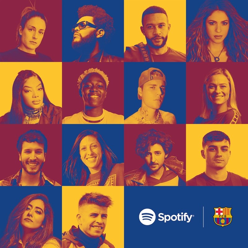 Spotify trở thành nhà tài trợ chính của FC Barcelona Spotify trở thành nhà tài trợ chính của FC Barcelona