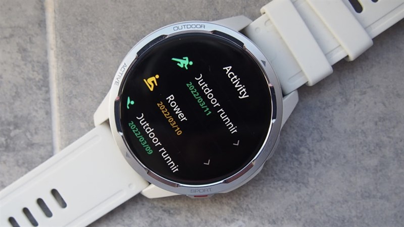 Xiaomi Watch S1 Active thiết kế Xiaomi Watch S1 Active thiết kế