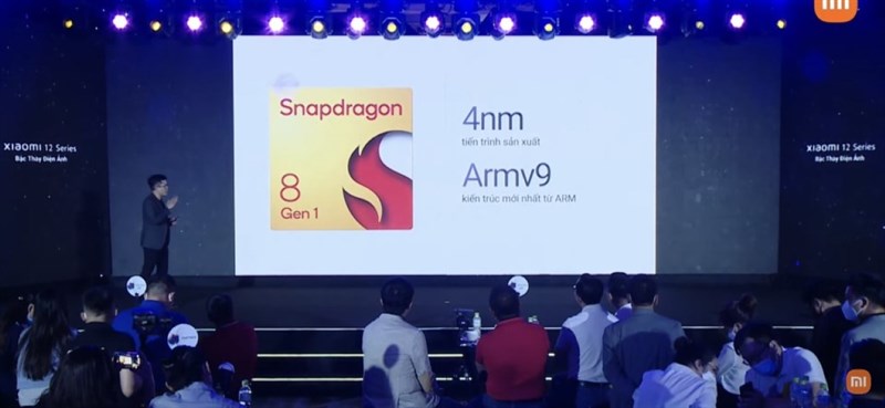 Xiaomi 12 được trang bị Snapdragon 8 Gen 1