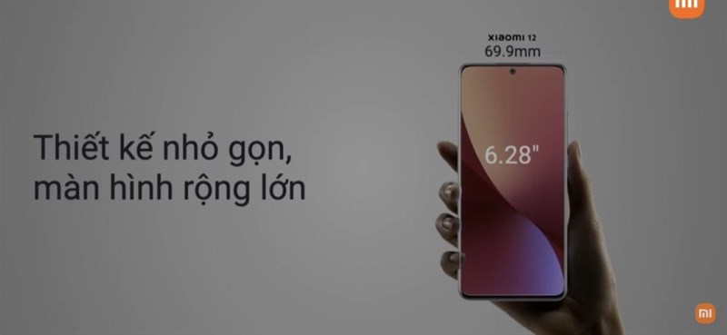 Xiaomi có kích thước nhỏ gọn