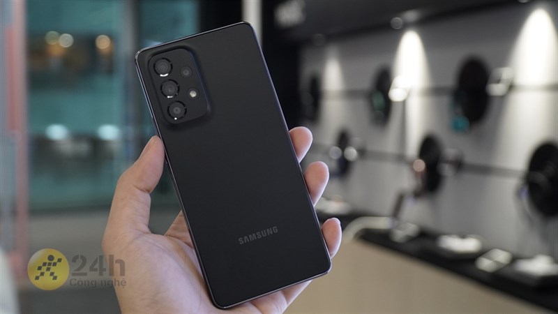 Galaxy A53 5G màu Xanh Dương Sôi Nổi