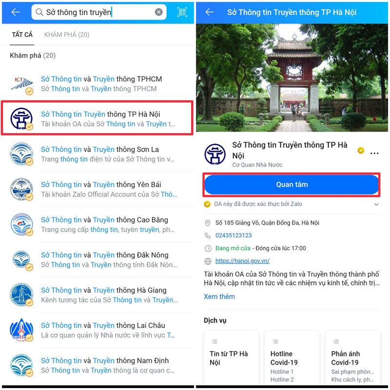Cách khai báo F0 tại nhà bằng ứng dụng Zalo Cách khai báo F0 tại nhà bằng ứng dụng Zalo