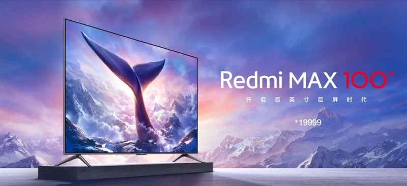 TV Redmi Max 100 inch và RedmiBook Pro 2022 ra mắt cùng dòng K50 mới