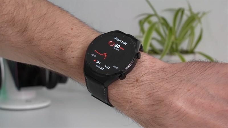 Xiaomi Watch S1 với tính năng đo nhịp tim