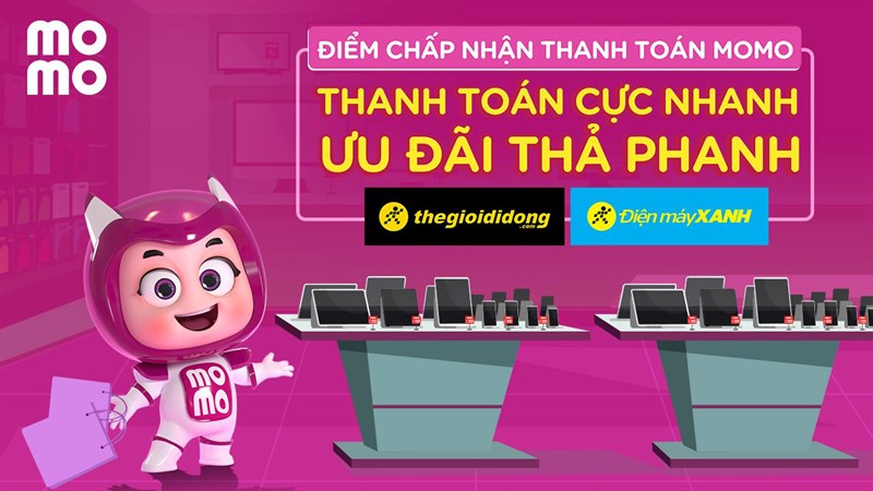 TGDĐ triển khai hình thức thanh toán bằng Momo: An toàn và nhanh chóng