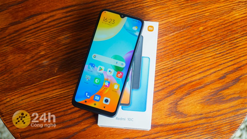 Dù không có tần số quét cao, màn hình Redmi 10C vẫn cho trải nghiệm hiển thị khá tốt