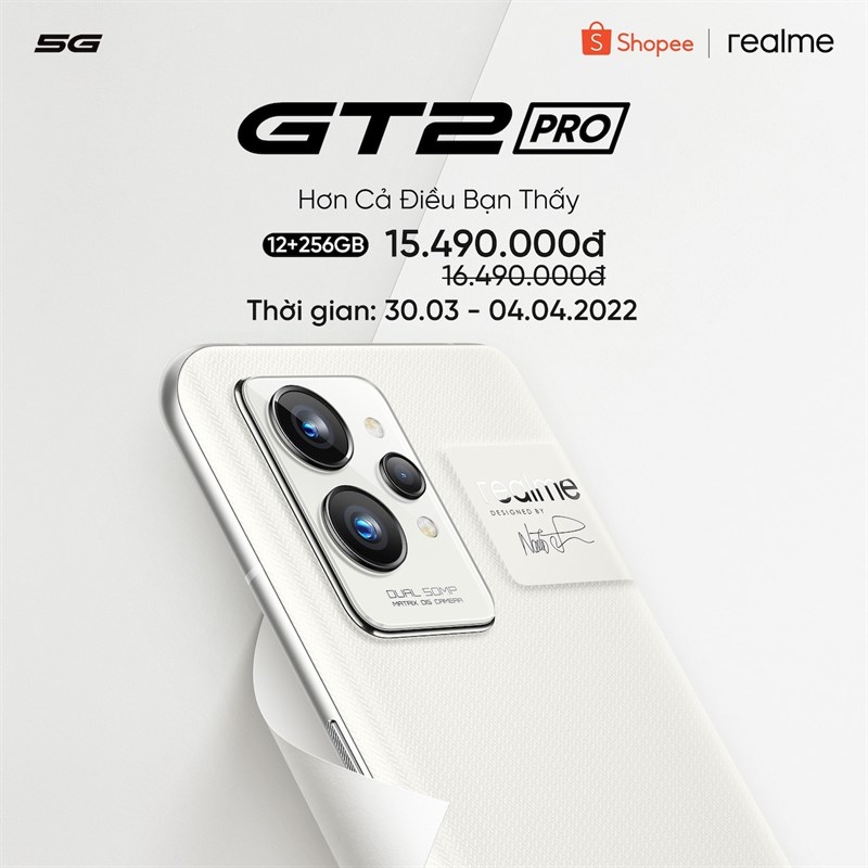 Giá bán Realme GT 2 Pro Giá bán Realme GT 2 Pro