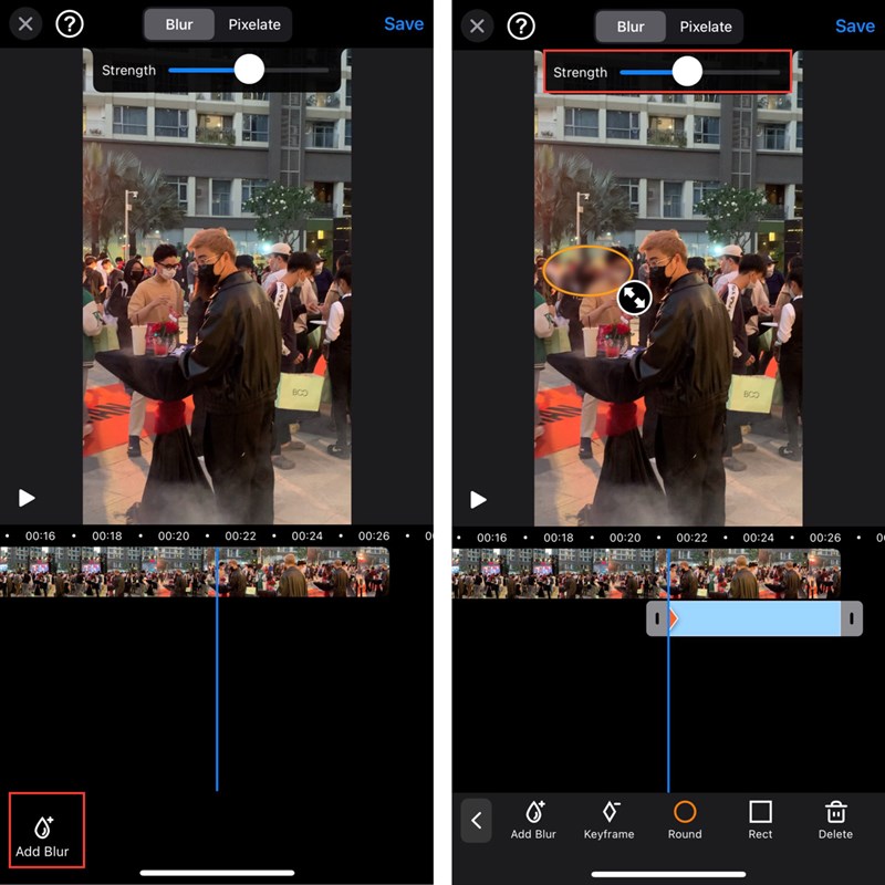 Cách làm mờ gương mặt và thông tin nhạy cảm trong video trên iPhone Cách làm mờ gương mặt và thông tin nhạy cảm trong video trên iPhone