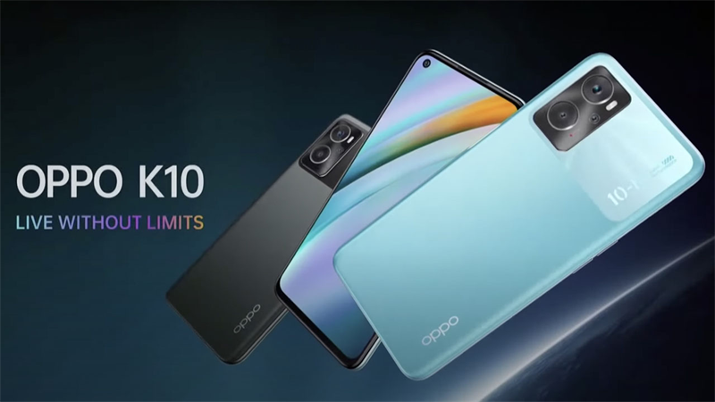 OPPO K10 chính thức ra mắt với màn hình 90Hz, chip Snapdragon đầu 6