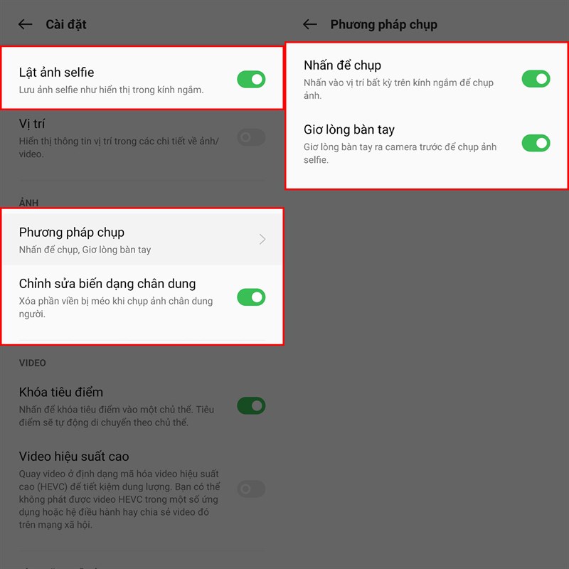 Cách tùy chỉnh camera OPPO Reno7 series