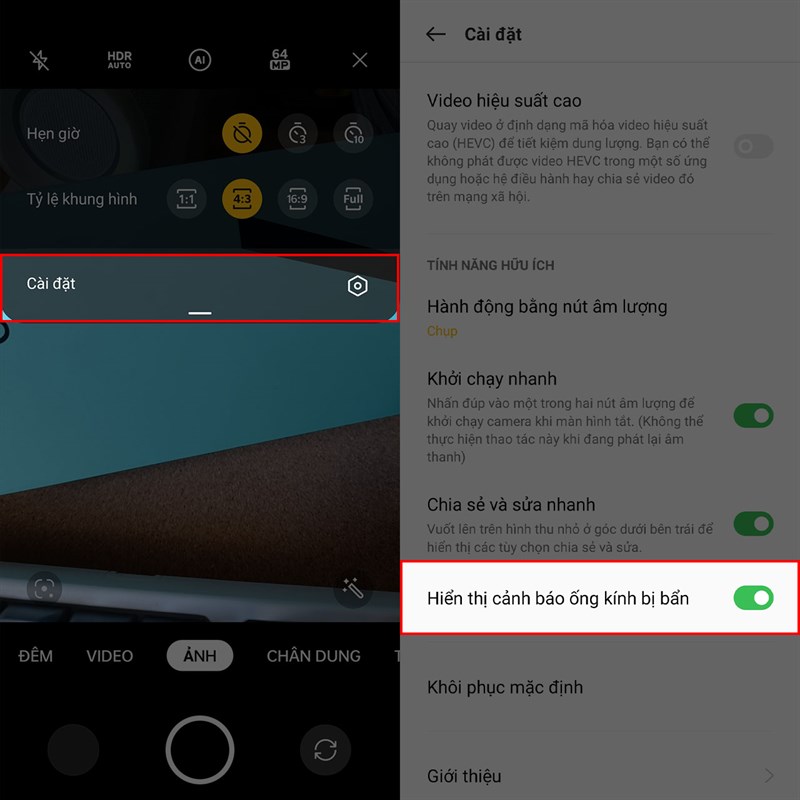 Cách tùy chỉnh camera OPPO Reno7 series