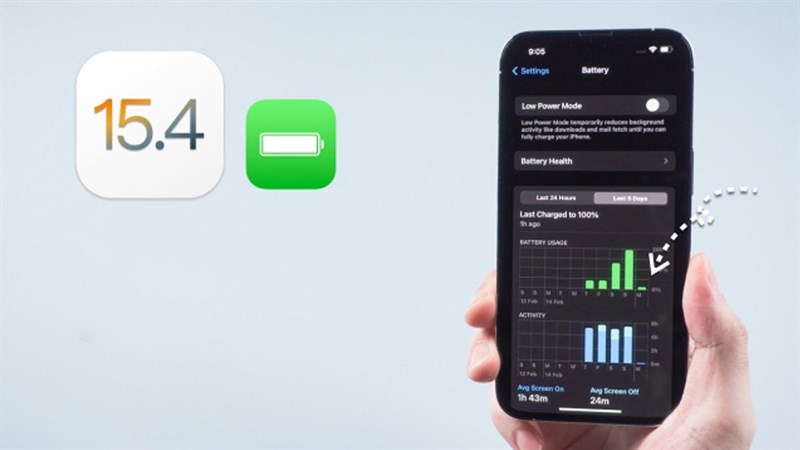 Cách khắc phục hao pin iOS 15.4