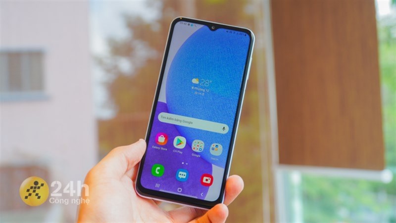 Galaxy A23 có tần số quét màn hình lên đến 90 Hz Galaxy A23 có tần số quét màn hình lên đến 90 Hz