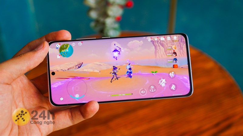 Dù chơi game trong thời gian dài thì mình thấy nhiệt độ của Xiaomi 12 cũng không tăng lên quá nhanh.