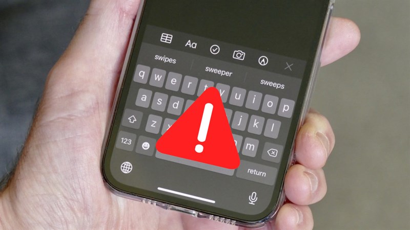 Cách khắc lỗi bàn phím giật lag trên iOS 15.4