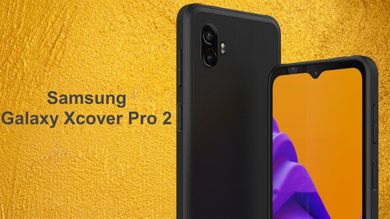 Smartphone siêu bền Galaxy Xcover Pro 2 lộ ảnh render với màn hình Infinity-V, dự kiến chạy Snapdragon 778G hoặc Exynos 1280